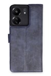 Mey İthalat®   Redmi 13C Kılıf Trend S Plus Kapaklı Kılıf - Lacivert