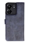 Mey İthalat®   Redmi 13C Kılıf Trend S Plus Kapaklı Kılıf - Lacivert