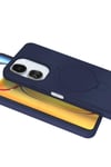 Mey İthalat®   Redmi 13C Regal Magsafe Standlı Kapak - Lacivert