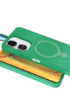 Mey İthalat®   Redmi 13C Regal Magsafe Standlı Kapak - Yeşil