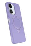 Mey İthalat®   Redmi 13C Regal Magsafe Standlı Kapak - Lila