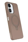 Mey İthalat®   Redmi 13C Regal Magsafe Standlı Kapak - Çöl Titanyum