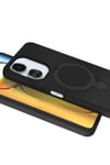 Mey İthalat®   Redmi 13C Regal Magsafe Standlı Kapak - Siyah