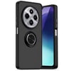 Mey İthalat®   Redmi 14C Kılıf Montreal Yüzüklü Silikon Kapak - Siyah