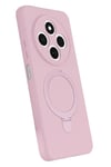 Mey İthalat®   Redmi 14C Regal Magsafe Standlı Kapak - Açık Pembe