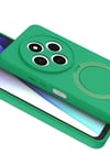 Mey İthalat®   Redmi 14C Regal Magsafe Standlı Kapak - Yeşil
