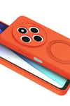 Mey İthalat®   Redmi 14C Regal Magsafe Standlı Kapak - Turuncu
