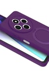 Mey İthalat®   Redmi 14C Regal Magsafe Standlı Kapak - Derin Mor