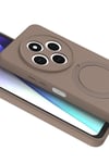 Mey İthalat®   Redmi 14C Regal Magsafe Standlı Kapak - Çöl Titanyum