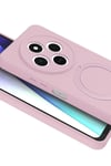 Mey İthalat®   Redmi 14C Regal Magsafe Standlı Kapak - Açık Pembe