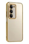 Mey İthalat®   Redmi 15 4G  Lensli Silikon - Gold
