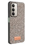 Mey İthalat®   Redmi 15 4G Bright Simli Kapak - Gümüş