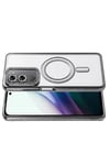 Mey İthalat®   Redmi 15 4G Joke Simli Magneticsafe Kılıf - Siyah