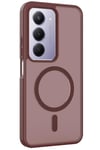 Mey İthalat®   Redmi 15 4G Jota Magsafe Kapak - Bordo