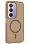 Mey İthalat®   Redmi 15 4G Jota Magsafe Kapak - Çöl Titanyum