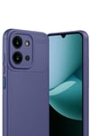 Mey İthalat®   Redmi 15C 4G Auto Focus Karbon Kapak - Lacivert