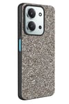 Mey İthalat®   Redmi 15C 4G Bright Simli Kapak - Gümüş
