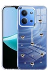 Mey İthalat®   Redmi 15C 4G Fiyonk Desenli Kapak - Desen 1