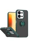 Mey İthalat®   Redmi 15C 4G Montreal Yüzüklü Silikon Kapak - Yeşil
