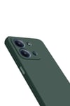 Mey İthalat®   Redmi 15C 4G Nano içi Kadife Silikon - Koyu Yeşil