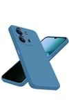 Mey İthalat®   Redmi 15C 4G Nano içi Kadife Silikon - Mavi