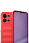 Mey İthalat®   Redmi 15C 4G Optimum Silikon - Kırmızı