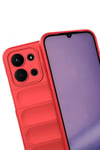 Mey İthalat®   Redmi 15C 4G Optimum Silikon - Kırmızı