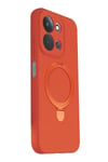 Mey İthalat®   Redmi 15C 4G Regal Magsafe Standlı Kapak - Turuncu