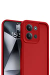 Mey İthalat®   Redmi 15C 4G Viera Silikon - Kırmızı