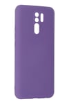 Mey İthalat®   Redmi 9 Kılıf Nano içi Kadife Silikon - Mor