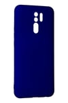 Mey İthalat®   Redmi 9 Kılıf Nano içi Kadife Silikon - Lacivert