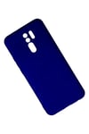 Mey İthalat®   Redmi 9 Kılıf Nano içi Kadife Silikon - Lacivert