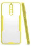 Mey İthalat®   Redmi 9 Kılıf Platin Silikon - Sarı