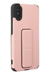Mey İthalat®   Redmi 9A Kılıf Mega Standlı Silikon - Pudra