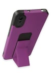 Mey İthalat®   Redmi 9A Kılıf Mega Standlı Silikon - Mor