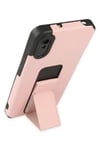 Mey İthalat®   Redmi 9A Kılıf Mega Standlı Silikon - Pudra