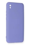 Mey İthalat®   Redmi 9A Kılıf Nano içi Kadife Silikon - Lila