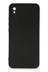 Mey İthalat®   Redmi 9A Kılıf Nano içi Kadife Silikon - Siyah