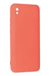 Mey İthalat®   Redmi 9A Kılıf Nano içi Kadife Silikon - Turuncu