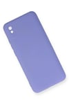 Mey İthalat®   Redmi 9A Kılıf Nano içi Kadife Silikon - Lila