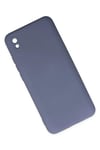 Mey İthalat®   Redmi 9A Kılıf Nano içi Kadife Silikon - Gri