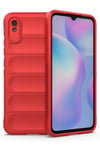 Mey İthalat®   Redmi 9A Kılıf Optimum Silikon - Kırmızı