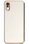 Mey İthalat®   Redmi 9A Kılıf Volet Silikon - Beyaz