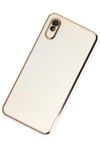 Mey İthalat®   Redmi 9A Kılıf Volet Silikon - Beyaz