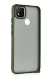 Mey İthalat®   Redmi 9C Kılıf Elegant Kapak - Yeşil