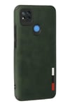 Mey İthalat®   Redmi 9C Kılıf Loop Deri Silikon - Yeşil
