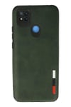 Mey İthalat®   Redmi 9C Kılıf Loop Deri Silikon - Yeşil