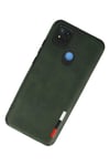 Mey İthalat®   Redmi 9C Kılıf Loop Deri Silikon - Yeşil