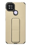 Mey İthalat®   Redmi 9C Kılıf Mega Standlı Silikon - Gold