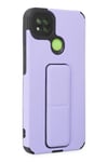 Mey İthalat®   Redmi 9C Kılıf Mega Standlı Silikon - Lila